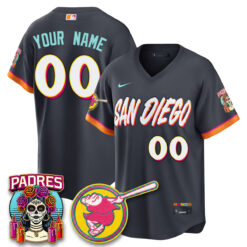 SD 2026 City Connect Vapor Limited Custom Jersey - All Stitched by San Diego Padres