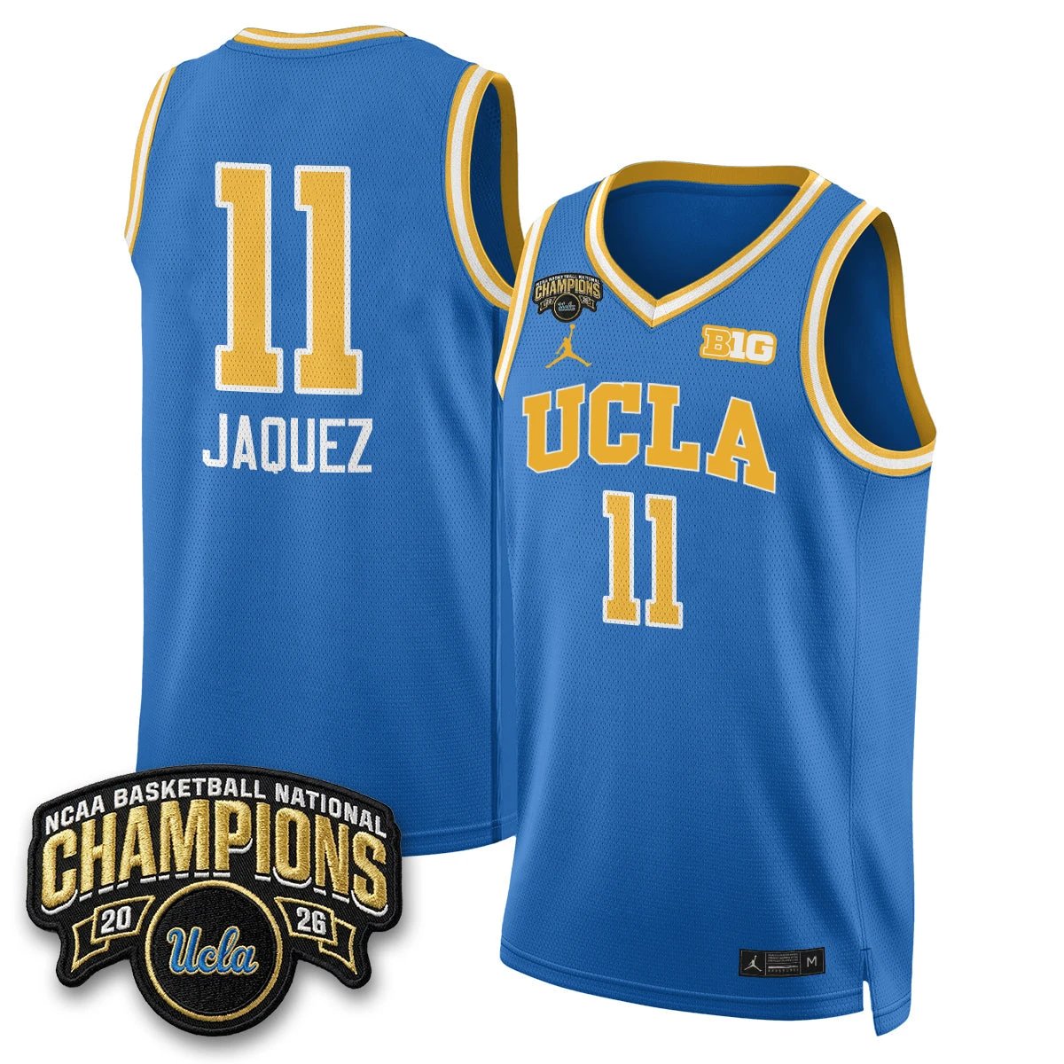 UCLA Women's Basketball Champion 2026 Limited Jersey - All Stitched by UCLA