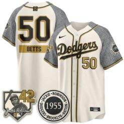 LAD 2026 New Era Jackie Robinson Vapor Limited Jersey - All Stitched by Los Angeles Dodgers