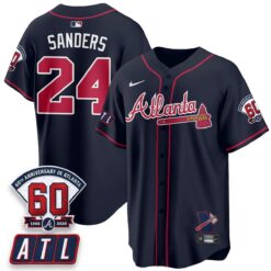 ATL 2026 60th Anniversary Vapor Limited Jersey - All Stitched by Atlanta Braves