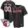 CLE 2026 Black Out Style Limited Vapor Custom Jersey - All Stitched by Cleveland Guardians