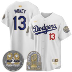 LAD Vapor Limited Jersey - Back to Back Champion - All Stitched by Los Angeles Dodgers
