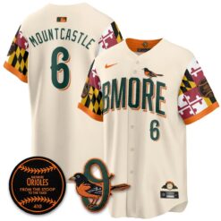 BAL x Maryland State Flag 2026 Vapor Jersey - All Stitched by Baltimore Orioles
