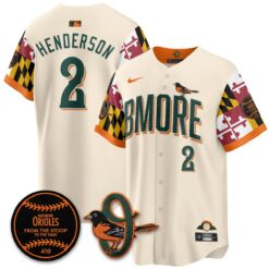 BAL x Maryland State Flag 2026 Vapor Jersey - All Stitched by Baltimore Orioles