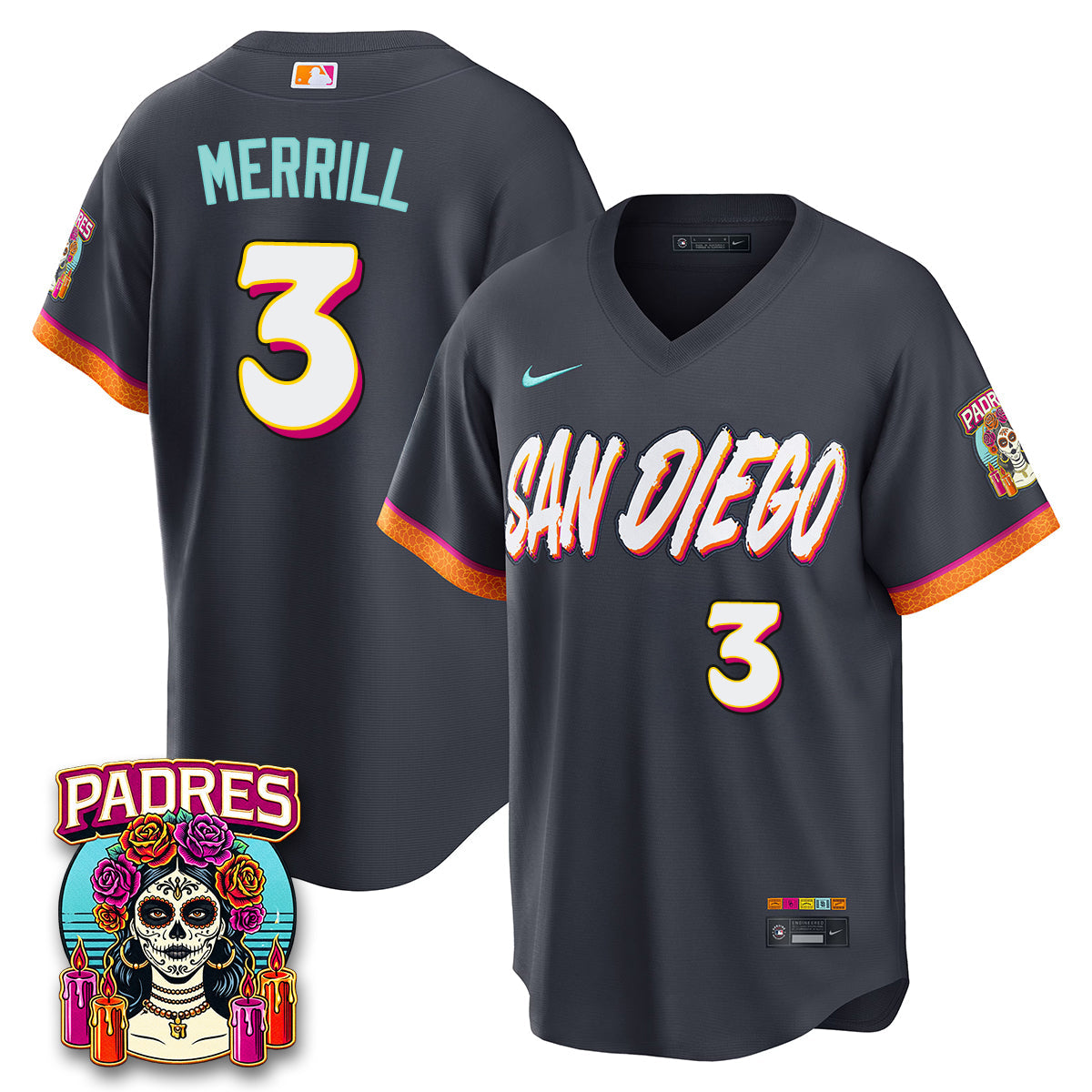 SD 2026 City Connect Vapor Limited Jersey - All Stitched by San Diego Padres