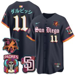 SD 2026 City Connect x Tony Gwynn Patch Vapor Premier Limited Jersey - All Stitched by San Diego Padres