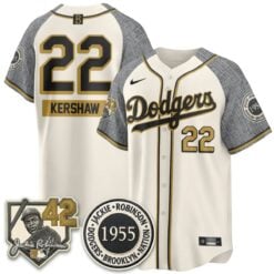 LAD 2026 New Era Jackie Robinson Vapor Limited Jersey - All Stitched by Los Angeles Dodgers