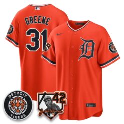 Detroit Tigers 2026 Jackie Robinson Day Vapor Limited Jersey - All Stitched by Detroit Tigers