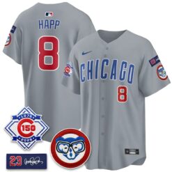 CHC 150th Anniversary Holy Cow Vapor Premier Royal Limited Jersey - All Stitched by Chicago Cubs