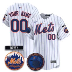 New York Mets 2026 Davey Johnson In Memoriam Vapor Limited Custom Jersey - All Stitched by New York Mets