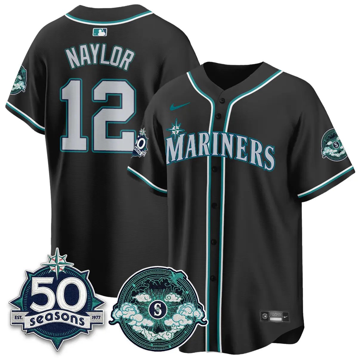 SEA x FW Night Limited Jersey - All Stitched by Seattle Mariners