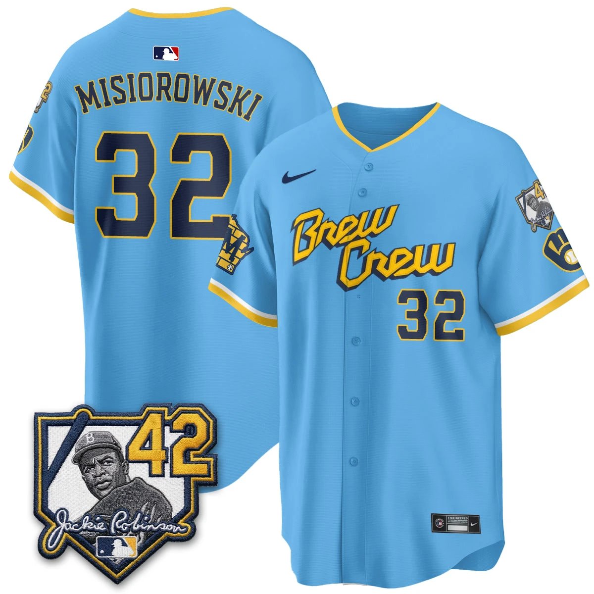 MIL 2026 New Era Vapor Limited Jersey - All Stitched by Milwaukee Brewers