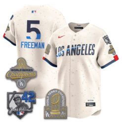 LAD 2026 Jackie Robinson New Era Vapor Limited Jersey - All Stitched by Los Angeles Dodgers