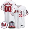 LAA 60th Anniversary Vapor Custom Jersey - All Stitched V3 by Los Angeles Angels