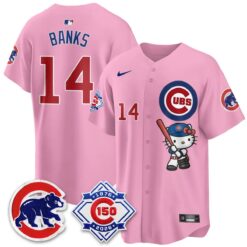 Chicago Cubs x Meow KT Vapor Premier Limited Jersey - All Stitched by Chicago Cubs