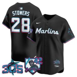 MIA 2026 Jackie Robinson New Era Vapor Limited Jersey - All Stitched by Miami Marlins
