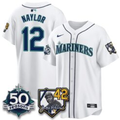 SEA 2026 Jackie Robinson New Era Vapor Limited Jersey - All Stitched by Seattle Mariners