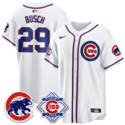 Chicago Cubs 150th Anniversary Black Out Style Vapor Premier Limited Jersey - All Stitched by Chicago Cubs