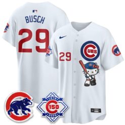Chicago Cubs x Meow KT Vapor Premier Limited Jersey - All Stitched by Chicago Cubs