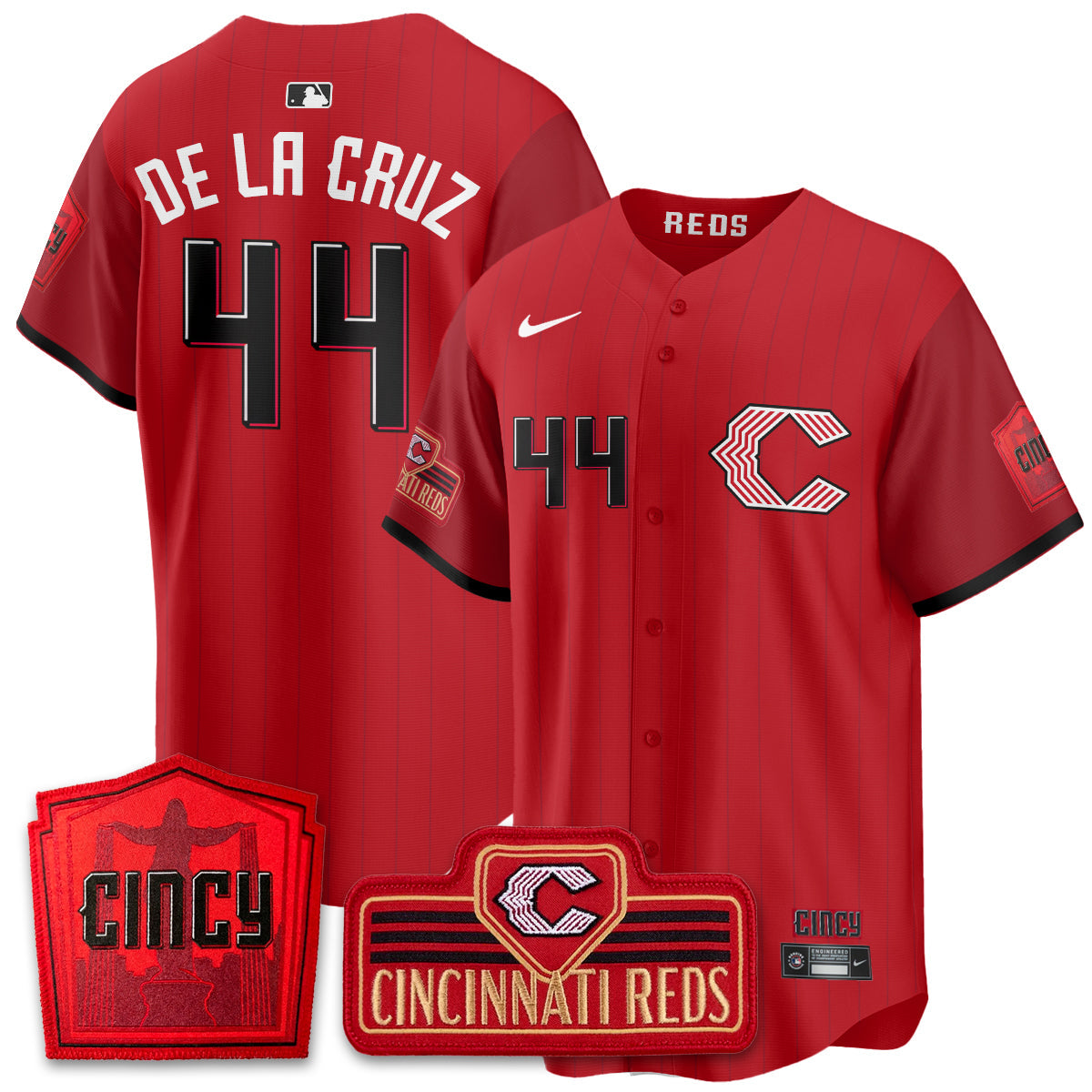 CIN 2026 City Connect Limited Premier Vapor Jersey - All Stitched by Cincinnati Reds