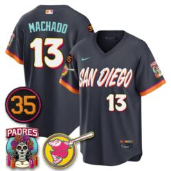 SD 2026 City Connect Vapor Limited Jersey - All Stitched V3 by San Diego Padres