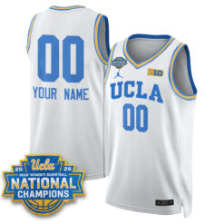 UCLA Women's Basketball National Champion 2026 Gear Limited Custom Jersey - All Stitched by UCLA