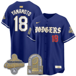 LAD Vapor Limited Jersey - Back to Back 9x Champs - All Stitched by Los Angeles Dodgers