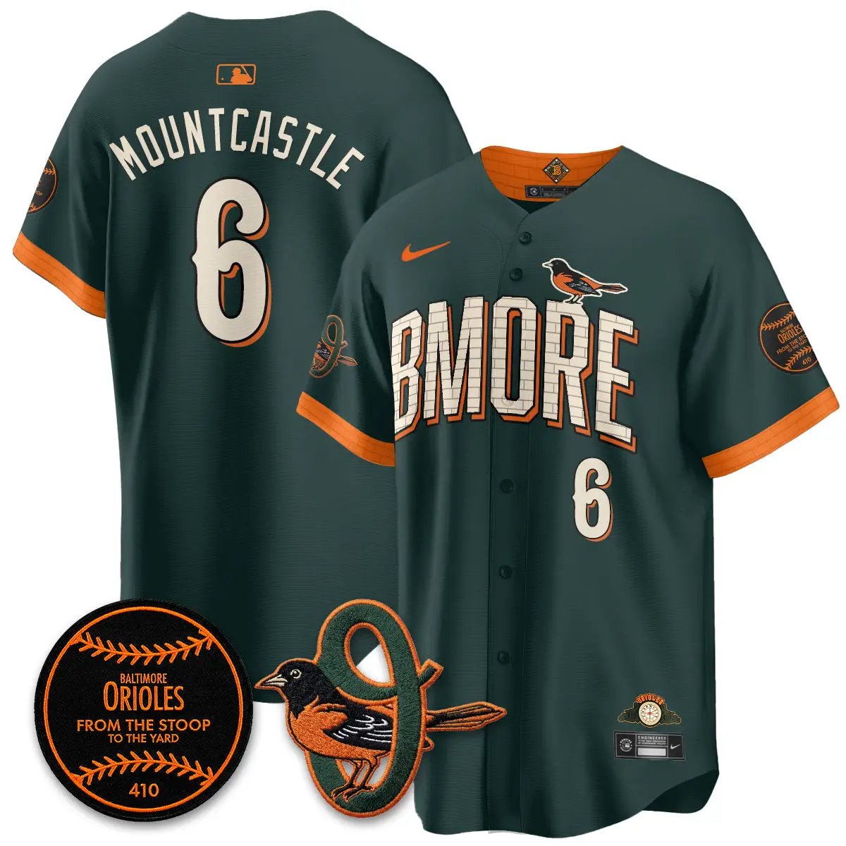 Baltimore Orioles 2026 City Connect Vapor Premier Limited Jersey - All Stitched - V3 by Baltimore Orioles