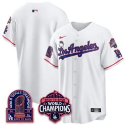 LAD x Hello Kitty Night 2026 Vapor Jersey - All Stitched - V2 by Los Angeles Dodgers