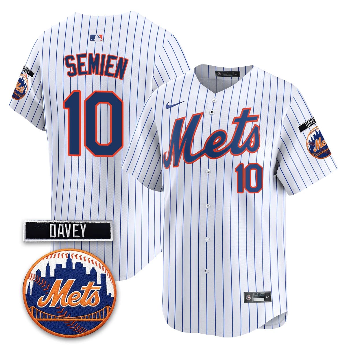 NYM 2026 Davey Johnson Memorial Vapor Limited Jersey - All Stitched by New York Mets