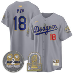 LAD Vapor Limited Jersey - Back to Back Champion - All Stitched by Los Angeles Dodgers