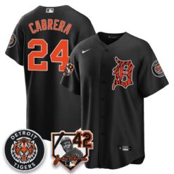 Detroit Tigers 2026 Jackie Robinson Day Vapor Limited Jersey - All Stitched by Detroit Tigers