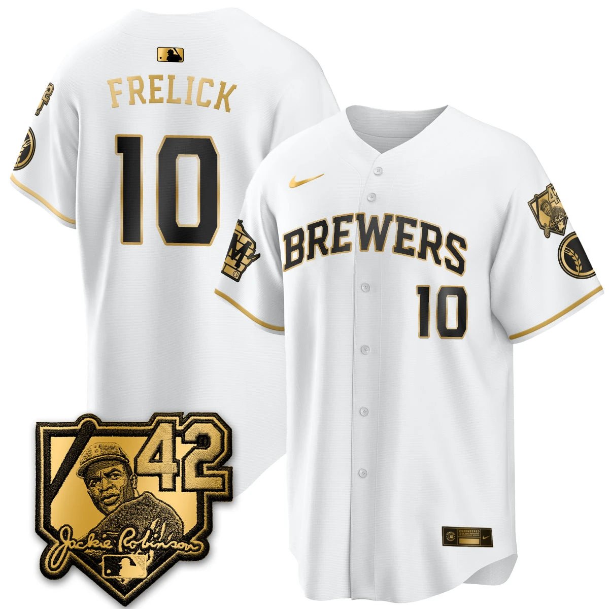 MIL 2026 New Era Vapor Limited Jersey - All Stitched by Milwaukee Brewers