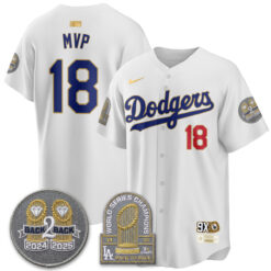 LAD Vapor Limited Jersey - Back to Back Champion - All Stitched by Los Angeles Dodgers