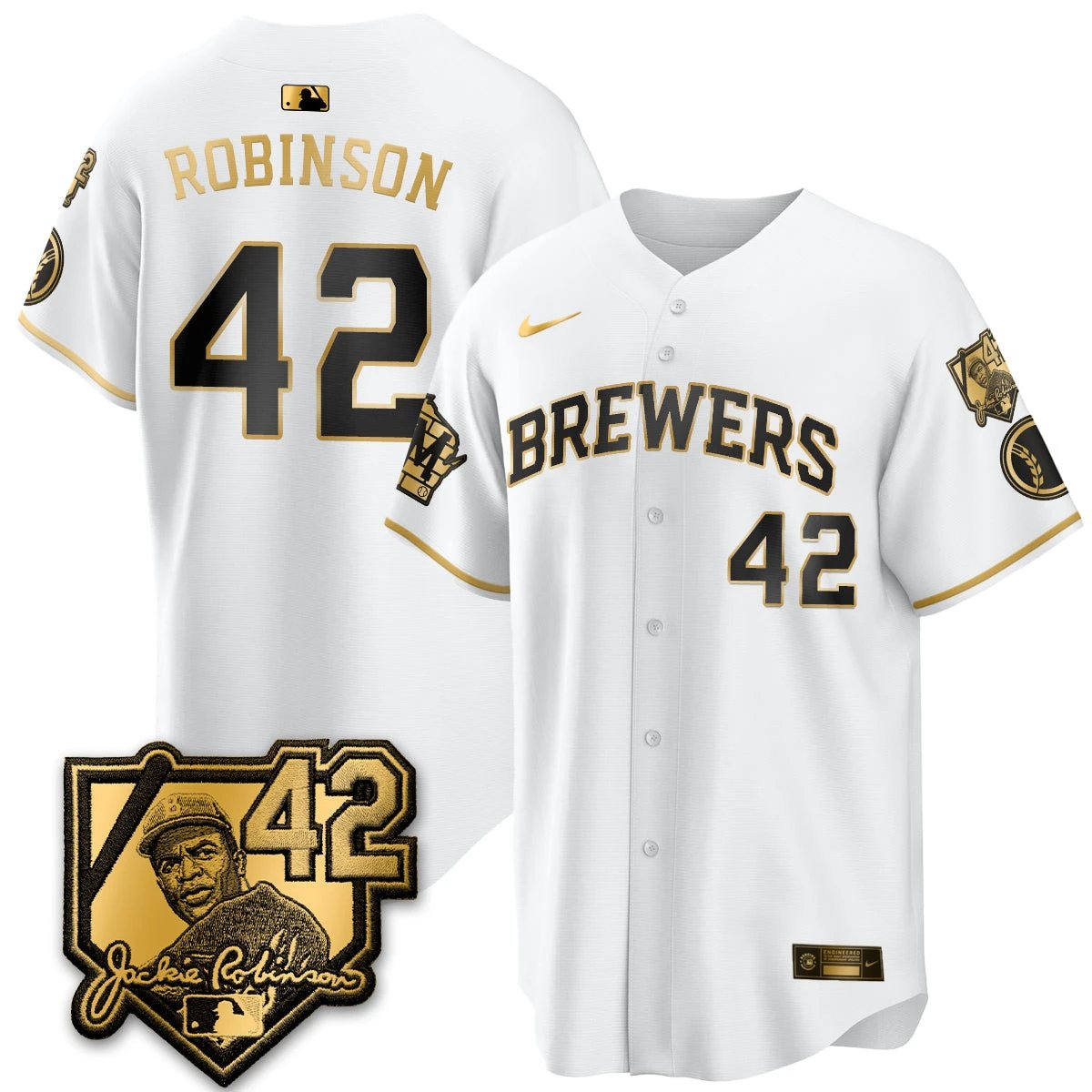 MIL 2026 New Era Vapor Limited Jersey - All Stitched by Milwaukee Brewers