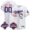 LAD x Hello Kitty Night 2026 Vapor Custom Jersey - All Stitched by Los Angeles Dodgers