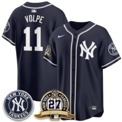 New York Yankees 2026 Black Out Style Vapor Limited Jersey - All Stitched by New York Yankees