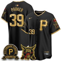 Pittsburgh Pirates Vapor Limited Jersey - Cobra & Est 1887 Patch - All Stitched by Pittsburgh Pirates