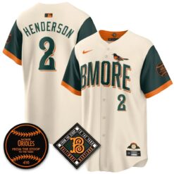 BAL 2026 City Connect Vapor Jersey - All Stitched by Baltimore Orioles