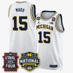 Michigan Wolverines 2026 NCAA Basketball Champions Limited Jersey - All Stitched by Michigan Wolverines