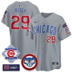 CHC 150th Anniversary Holy Cow Vapor Premier Royal Limited Jersey - All Stitched by Chicago Cubs