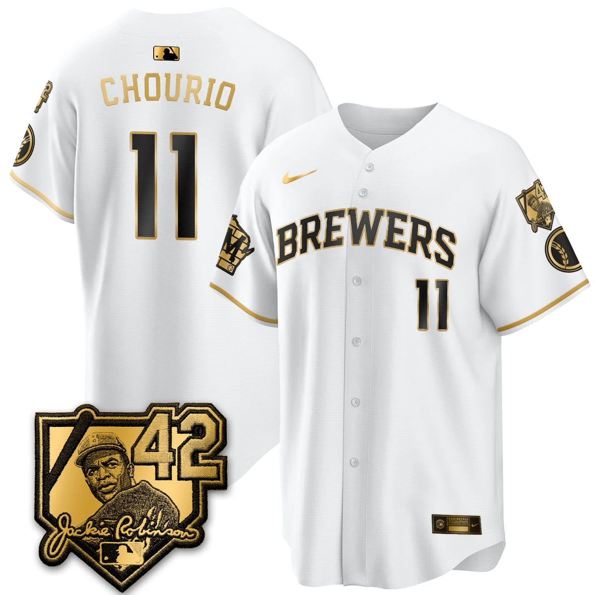 MIL 2026 New Era Vapor Limited Jersey - All Stitched by Milwaukee Brewers
