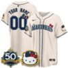 SEA x Meow KT Night Limited Custom Jersey - All Stitched by Seattle Mariners