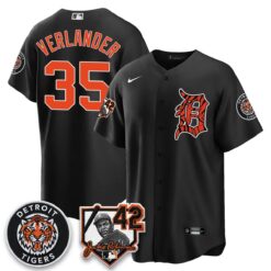 Detroit Tigers 2026 Jackie Robinson Day Vapor Limited Jersey - All Stitched by Detroit Tigers