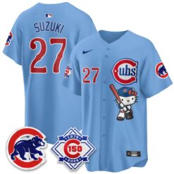 Chicago Cubs x Meow KT Vapor Premier Limited Jersey - All Stitched by Chicago Cubs
