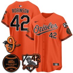 Baltimore Orioles 2026 Jackie Robinson Day Vapor Limited Jersey - All Stitched by Baltimore Orioles