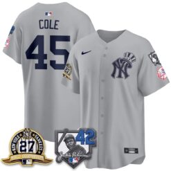 New York Yankees 2026 Jackie Robinson Day Vapor Limited Gold Edition Jersey - All Stitched - V2 by New York Yankees
