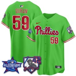 Philadelphia Phillies 2026 Jackie Robinson New Era - All Star Game Vapor Limited Jersey - All Stitched by Philadelphia Phillies