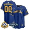 SEA 2026 Vapor Limited Custom Jersey - 50th Anniversary - All Stitched by Seattle Mariners