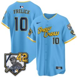 MIL 2026 New Era Vapor Limited Jersey - All Stitched by Milwaukee Brewers
